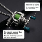 LACIAGA Mini moulinet de pêche décoratif