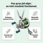 LACIAGA Mini moulinet de pêche décoratif
