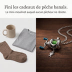 LACIAGA Mini moulinet de pêche décoratif