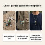 LACIAGA Mini moulinet de pêche décoratif