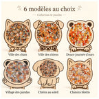 LACIAGA Puzzle en bois à l'effigie de votre animal