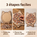 LACIAGA Puzzle en bois à l'effigie de votre animal