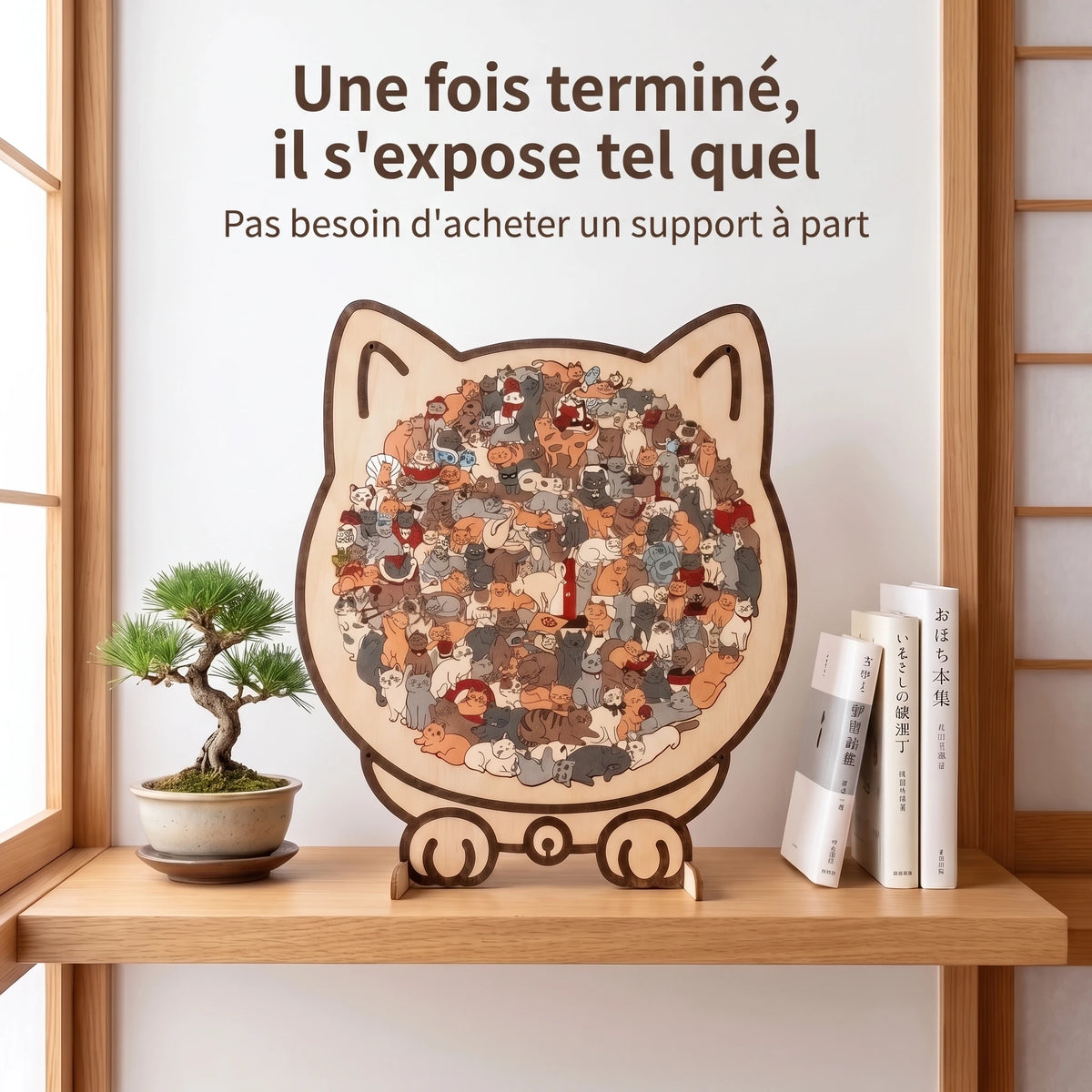 LACIAGA Puzzle en bois à l'effigie de votre animal