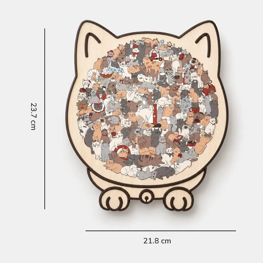 LACIAGA Puzzle en bois à l'effigie de votre animal
