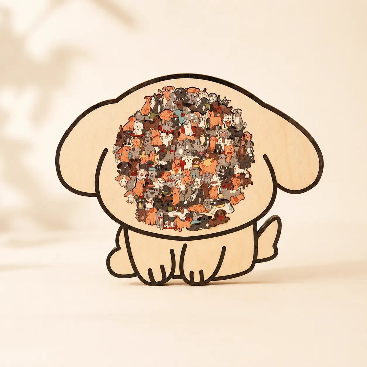 LACIAGA Puzzle en bois à l'effigie de votre animal