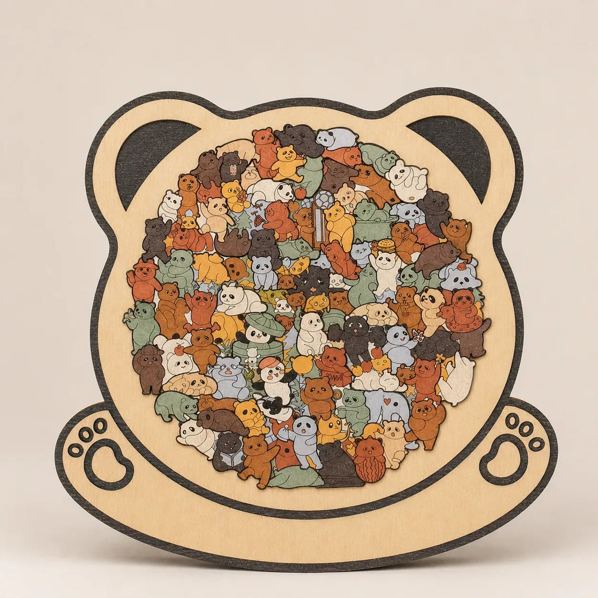 LACIAGA Puzzle en bois à l'effigie de votre animal