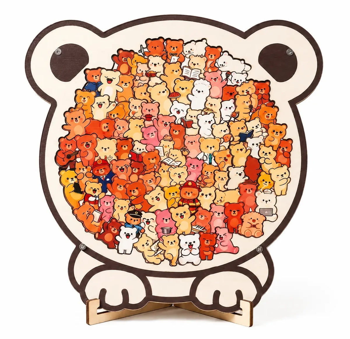 LACIAGA Puzzle en bois à l'effigie de votre animal