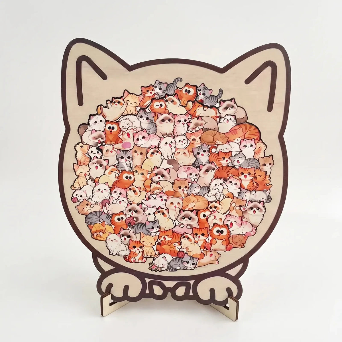 LACIAGA Puzzle en bois à l'effigie de votre animal